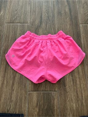 lululemon athletica Bright Pink Athletic Shorts